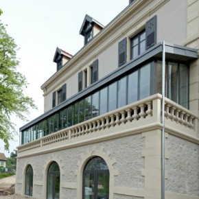 Façade Maison Berthod - VINAY Battaglino - entreprise de peinture - façade ravalement